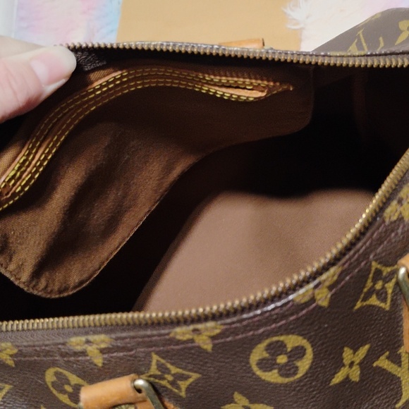 FLASH SALE! Authentic Louis Vuitton Monogram 30 Handbag W Dust Bag SP0929 - Picture 9 of 14